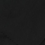 Nylon Stretch Interlock Knit Fabric, 225 gsm, 160 cm — Black — photo 1