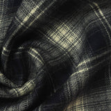 Grey Plaid Woven, Poly-Viscose — photo 1