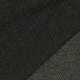 Dark Grey Herringbone Interlock Knit, Poly-Viscose — photo 1