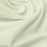 Tencel Lyocell Cotton Blend Scuba Knit Fabric, 260 gsm — White — photo 1