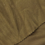 Polyester Cotton Velvet Fabric, 340 gsm, 155 cm — Khaki — photo 1