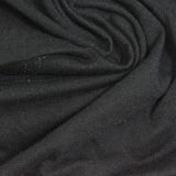 Cotton Polyester Jersey Knit Fabric, 145 gsm, 152 cm — Black — photo 1