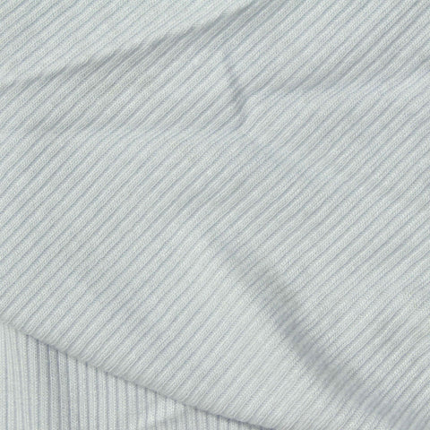 Viscose Stretch Rib Knit Fabric, 290 gsm, 135 cm — Blue