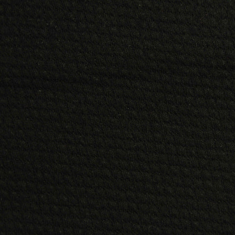 Black Micro-Grid Scuba Knit, Polyester