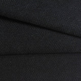 Polyester Stretch Knit Fabric, 270 gsm, 168 cm — Black — photo 1