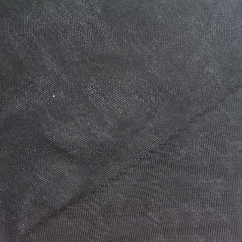 Dark Grey Marl Jersey Knit, Modal