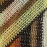 Yellow Stripes Warp Knit, Polyester — photo 1