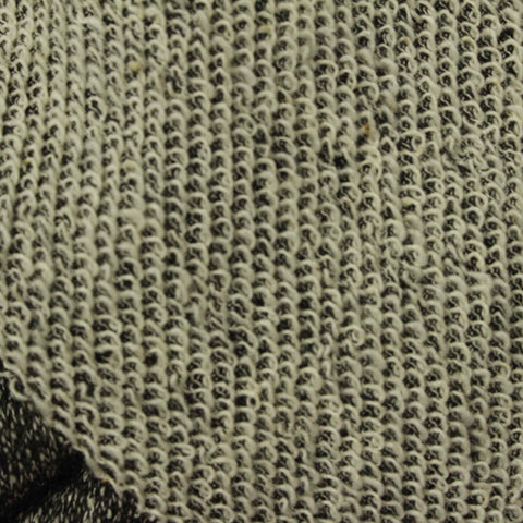 Cotton Polyester French Terry Fabric, 213 gsm, 165 cm — Black
