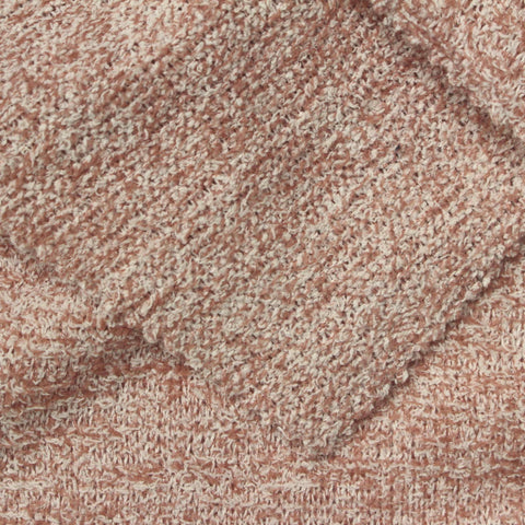 Cream Marl Jersey Knit, Poly-Nylon