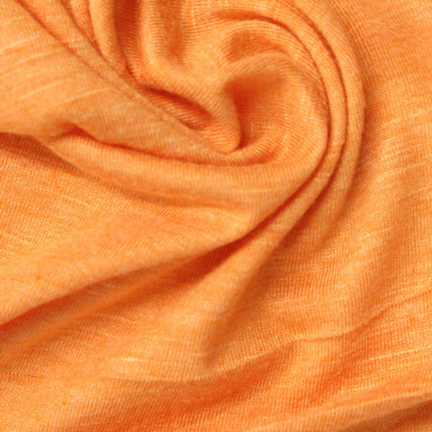 Orange Marl Jersey Knit, Poly-Viscose, 150 gsm, ref EF-254181