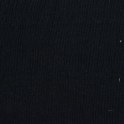 Knit Fabric, 185 gsm, 130 cm — Black