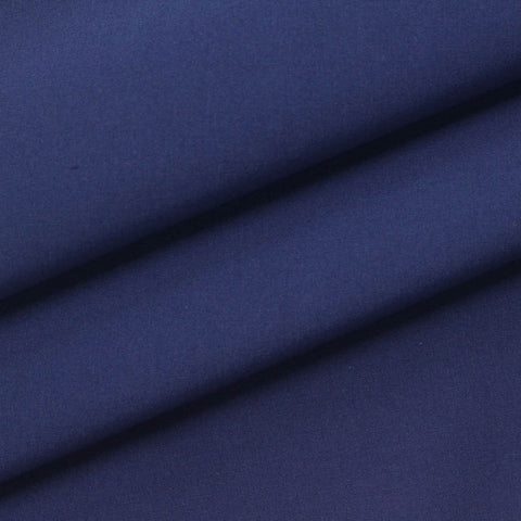 Polyester Stretch Woven Fabric, 150 gsm, 150 cm — Navy