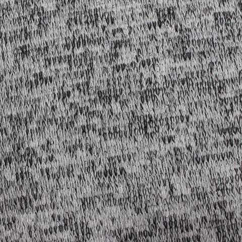 Grey Marl Jersey Knit, Viscose-Poly, 130 gsm