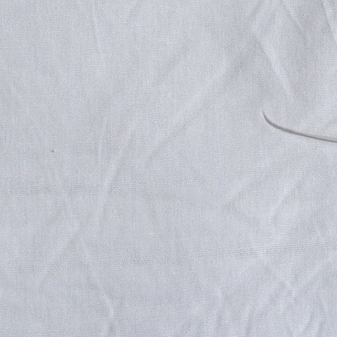 Cotton Stretch Poplin Fabric, 97 gsm, 150 cm — White