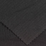 100% Cotton Rib Knit Fabric, 247 gsm, 135 cm — Black — photo 1