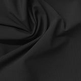Nylon Stretch Knit Fabric, 175 gsm, 155 cm — Black — photo 1