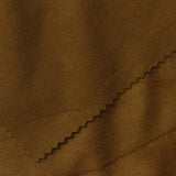 Brushed Viscose Polyester Stretch Rib Knit Fabric, 220 gsm, 170 cm — Khaki — photo 1