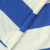 Blue Horizontal-Stripe Jersey Knit, Cotton, 180 gsm — photo 1