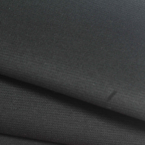 Dark Grey Marl Scuba Knit, Cotton-Poly, 365 gsm