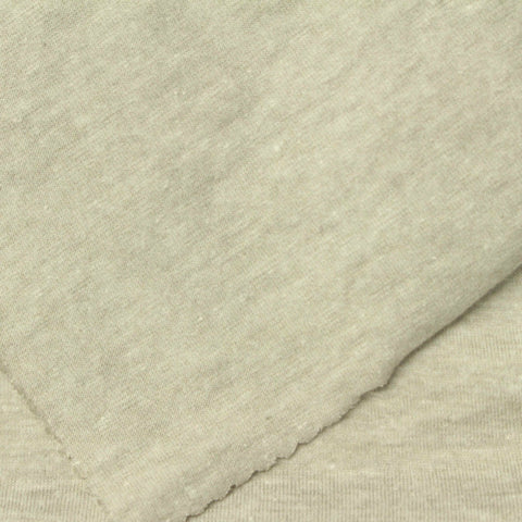 Light Beige Marl Jersey Knit, Cotton-Poly, 140 gsm