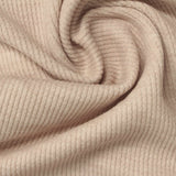 Viscose Polyester Blend Stretch Knit Fabric, 340 gsm, 185 cm — Beige — photo 1