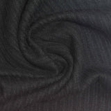 Polyester Viscose Stretch Rib Knit Fabric, 280 gsm, 175 cm — Grey — photo 1