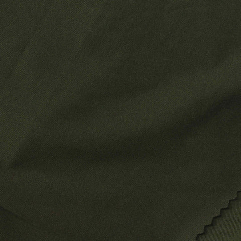 Dark Olive Milk Silk Knit, Polyester