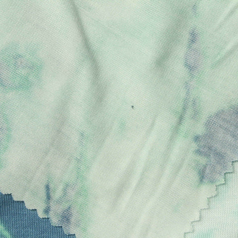Blue Abstract Jersey Knit, Modal-Poly, 160 gsm, ref EF-254120