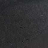 Cotton Polyester French Terry Fabric, 300 gsm, 185 cm — Black, ref EF-274251 — photo 1