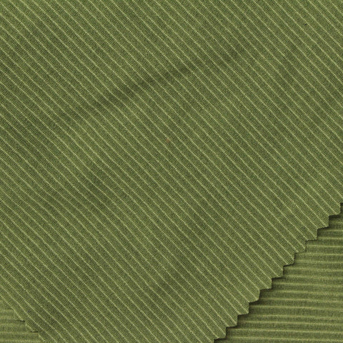 Striped Jersey Knit Fabric, 150 gsm, 135 cm — Green