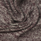 Dark Brown Marl Chunky Knit, Poly-Viscose, 220 gsm — photo 1