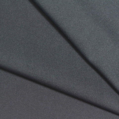 Polyester Stretch Sateen Fabric, 220 gsm, 155 cm — Grey