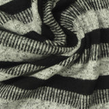 Brushed Viscose Polyester Stretch Jersey Knit Fabric, 230 gsm, 160 cm — Grey — photo 1