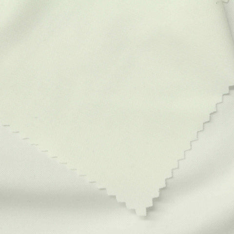 Viscose Nylon Stretch Mesh Fabric, 230 gsm, 160 cm — White