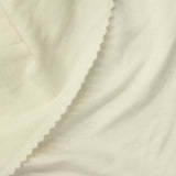 Cream Heart Pointelle Knit, Poly-Viscose — photo 1