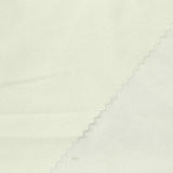 100% Polyester Linen-Look Fabric, 67 gsm, 180 cm — White — photo 1