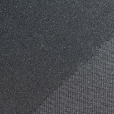 Dark Grey Marl Milk Silk Knit, Polyester, 100 gsm