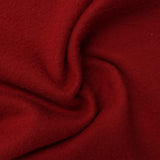 100% Polyester French Terry Fabric, 176 gsm, 160 cm — Red — photo 1