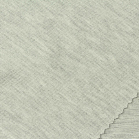 Light Grey Marl Jersey Knit, Modal-Spandex