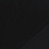 Polyester Stretch Jersey Knit Fabric, 120 gsm, 165 cm — Black — photo 1