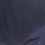 Polyester Cotton Stretch Scuba Knit Fabric, 350 gsm, 162 cm — Navy — photo 1