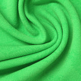 Polyester Stretch Linen-Look Fabric, 307 gsm — Green — photo 1