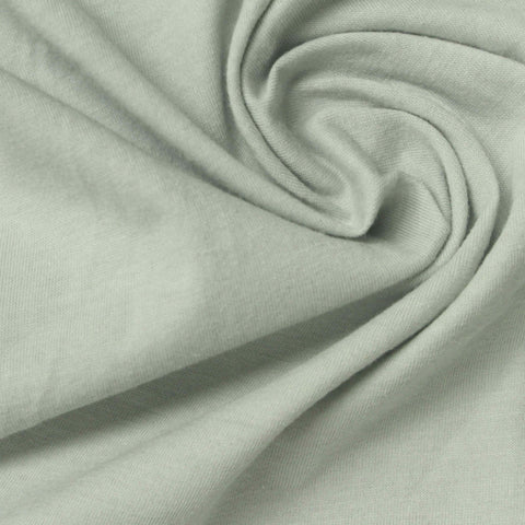Cotton Polyester Jersey Knit Fabric, 145 gsm, 180 cm — Green