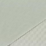 White Tone-on-Tone Square Warp Knit, Nylon-Spandex — photo 1