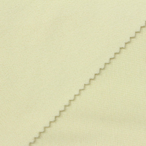 Polyester Stretch Knit Fabric, 250 gsm, 160 cm — Yellow