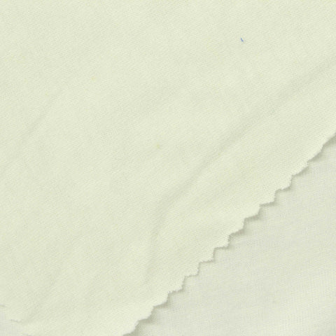 Cotton Polyester Jersey Knit Fabric, 170 gsm, 175 cm — White