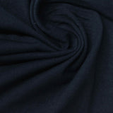 Polyester Cotton Jersey Knit Fabric, 110 gsm, 163 cm — Navy — photo 1