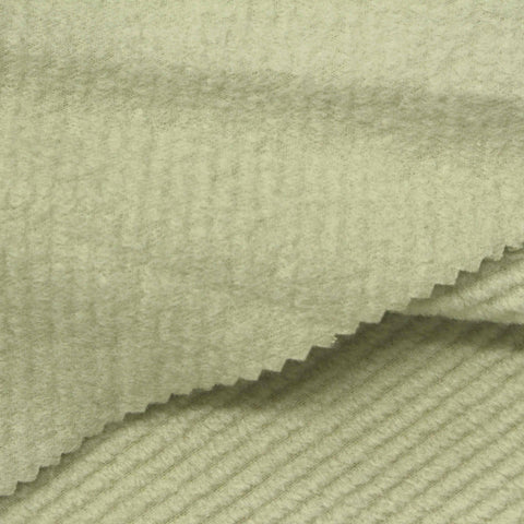 Brushed 100% Polyester Knit Fabric, 285 gsm — Khaki