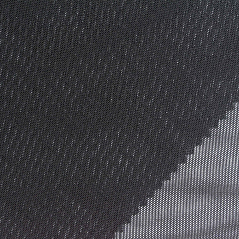 Polyester Stretch Mesh Fabric, 150 gsm, 165 cm — Navy