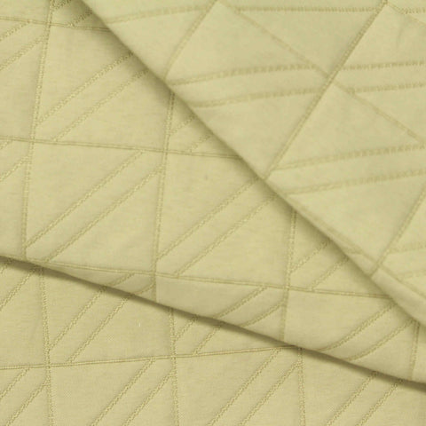 Light Yellow Squares Jacquard, Polyester